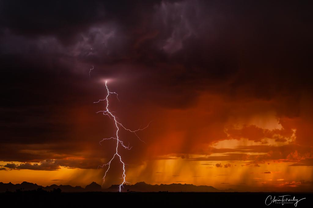 Storm chasing out west of Phoenix by Chris Frailey @Chris_Frailey