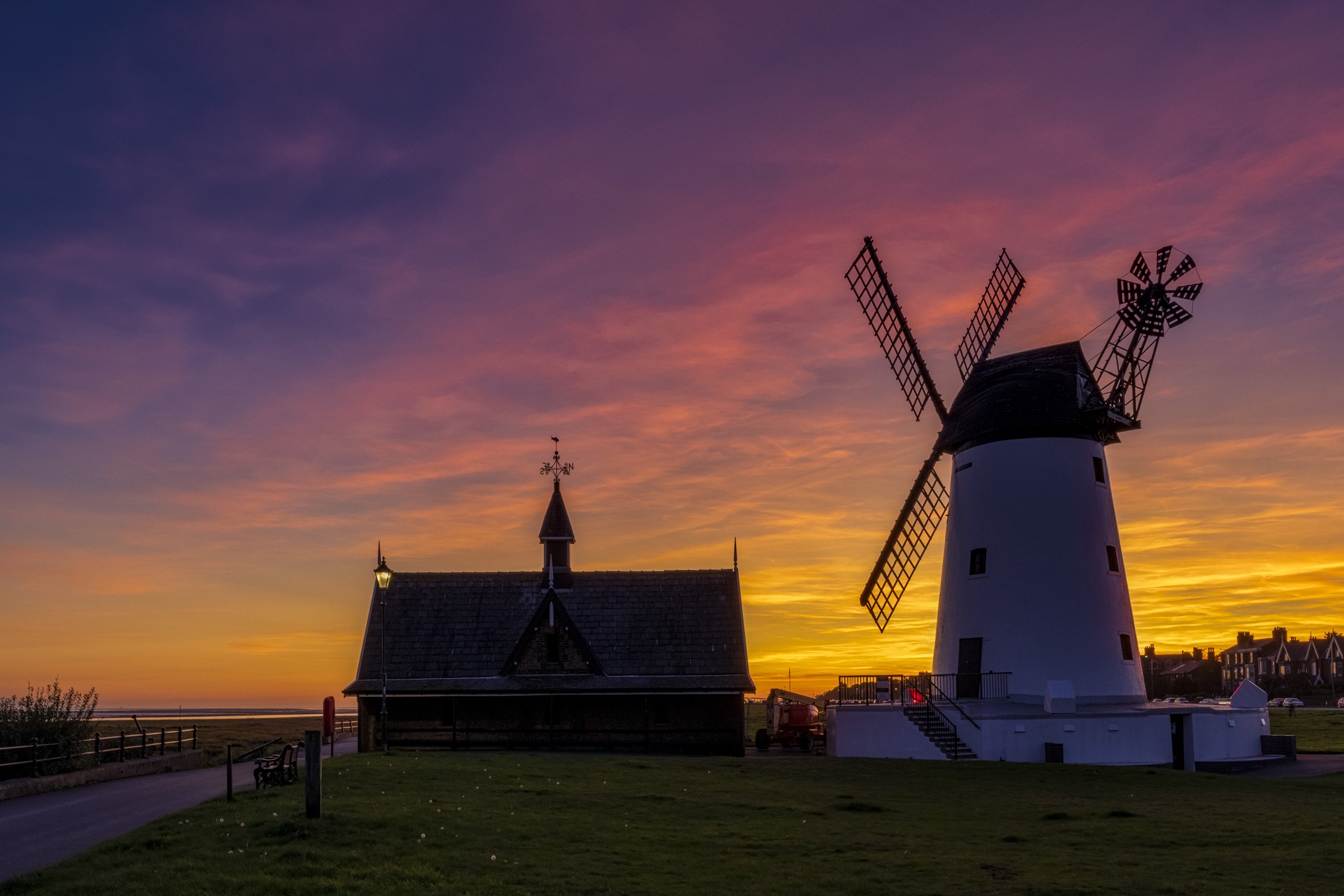 Stunning Sunset from Lytham by Shafiq Khan @shafk