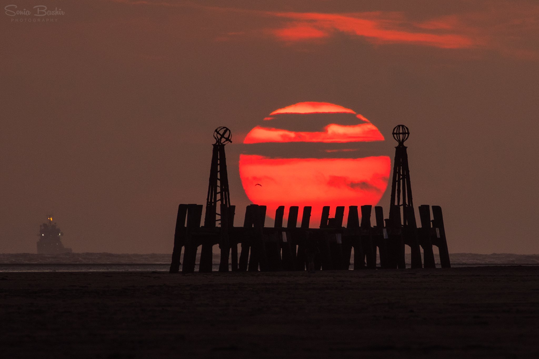 Sunset at St Annes by Sonia Bashir @SoniaBashir_