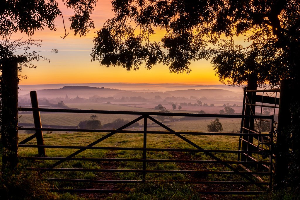 First frostof the autumn in the village of Lyddington in Rutland by Richard @Photo_Rutland