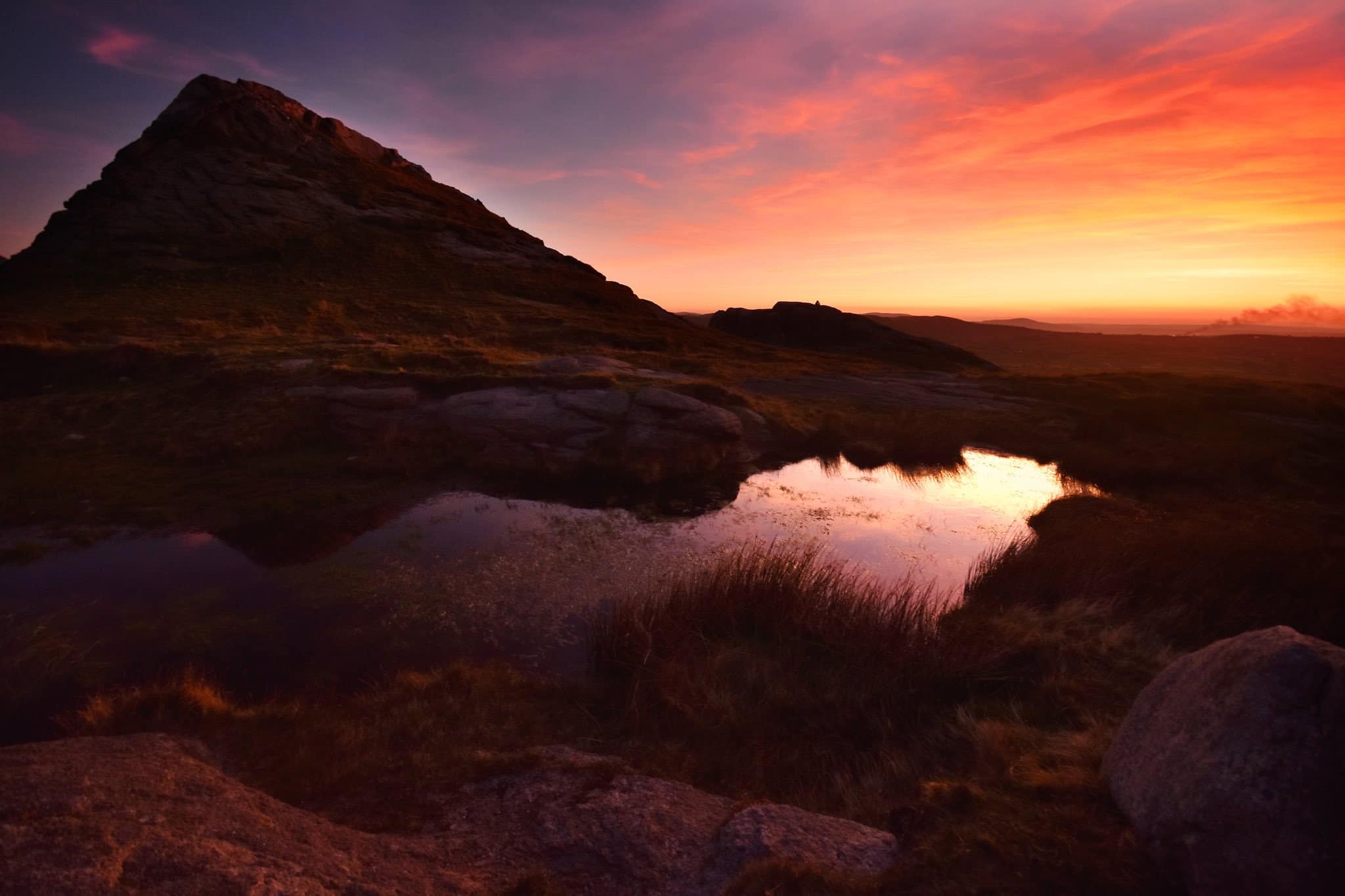 Hen mountain, the Mournes after sunset by Jen Duffield @jennyd198