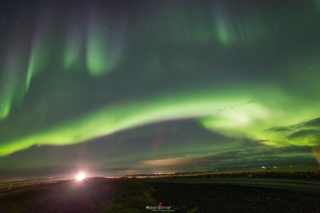 The Northern Lights over Iceland by ᴛʀᴇᴇ ᴛᴀɴɴᴇʀ @treetanner