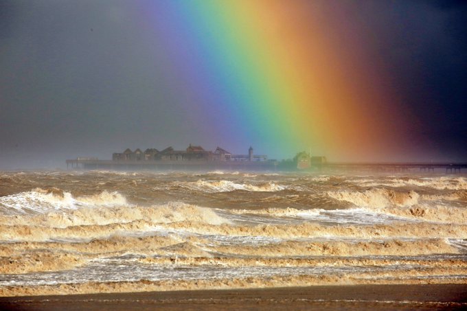 Weston Super Mare Birnbeck Pier Paul Silvers @Cloud9weather1