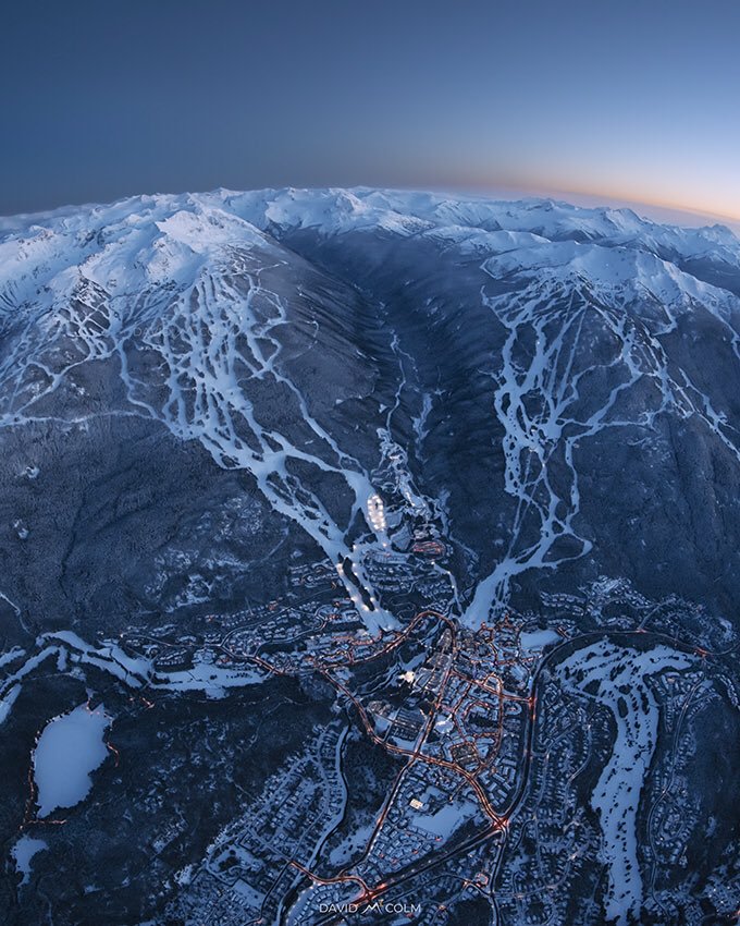 Whistler at night! By David McColm @triwhistler