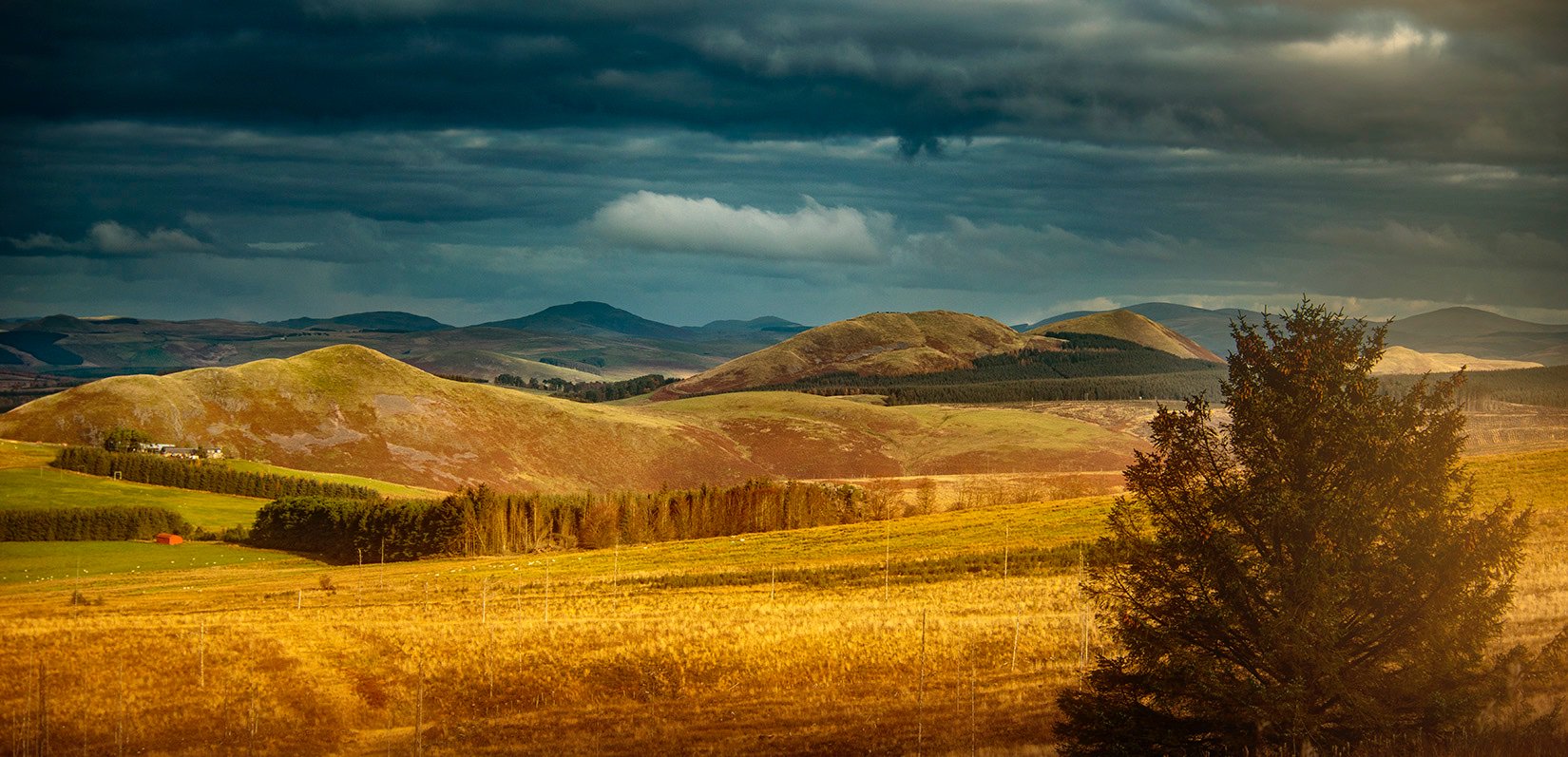 Border Hills. Looking into Scotland from Carter Bar by Mackenzie King Photography @amkingphoto
