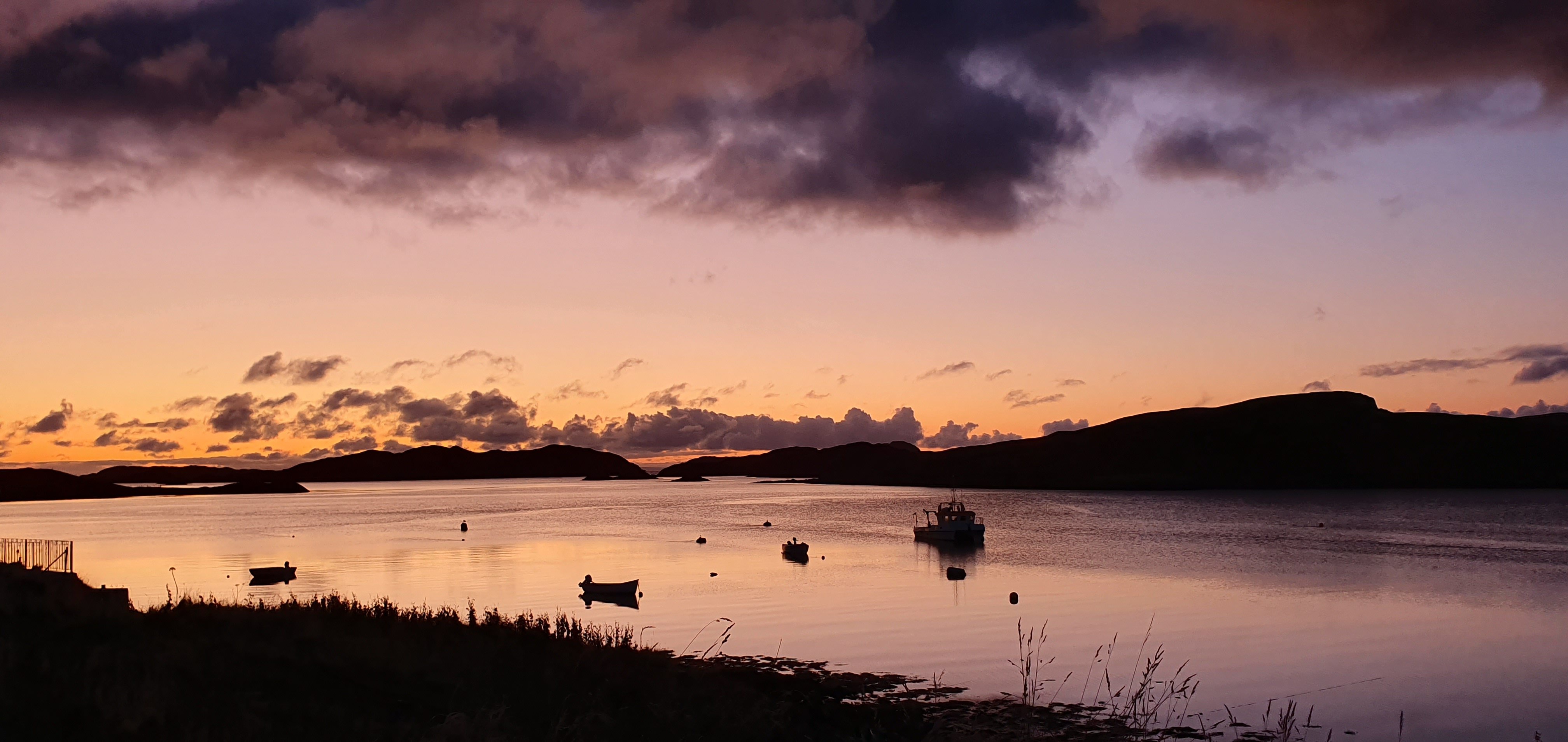 Daybreak on Loch Leurbost, Isle of Lewis, Outer Hebrides by Nic IlleMhoire @nicillemhoire