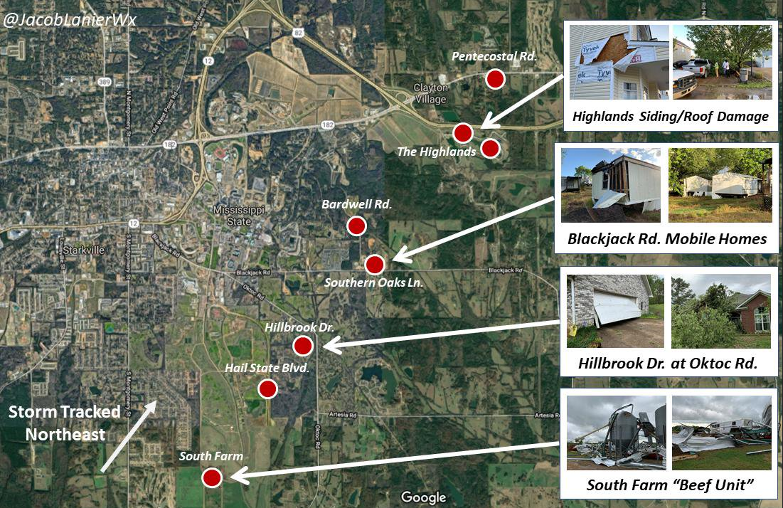 Starkville Tornado Survey