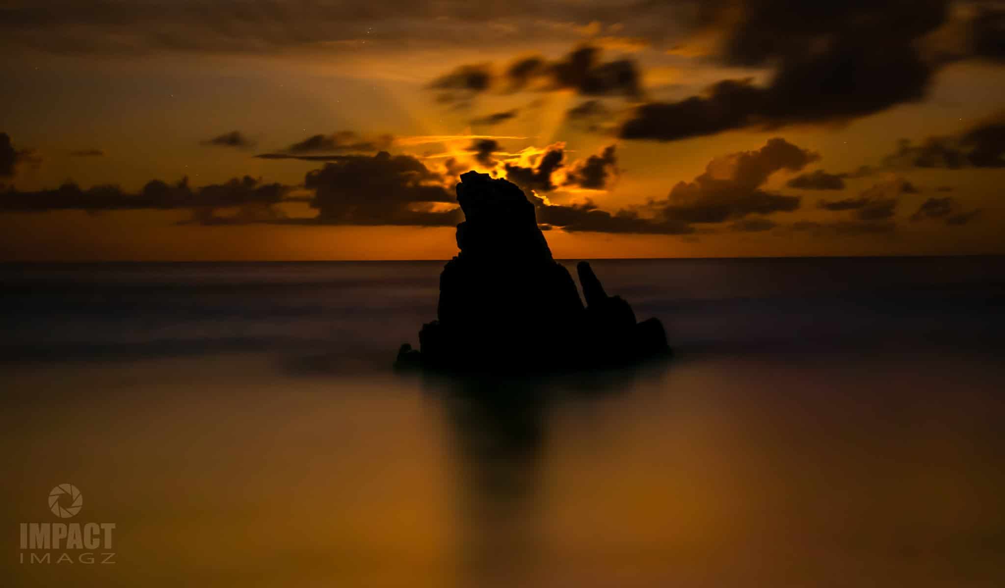 1st Place Moonrise on Tràigh Geiradha, Isle of Lewis by Impact Imagz @ImpactImagz