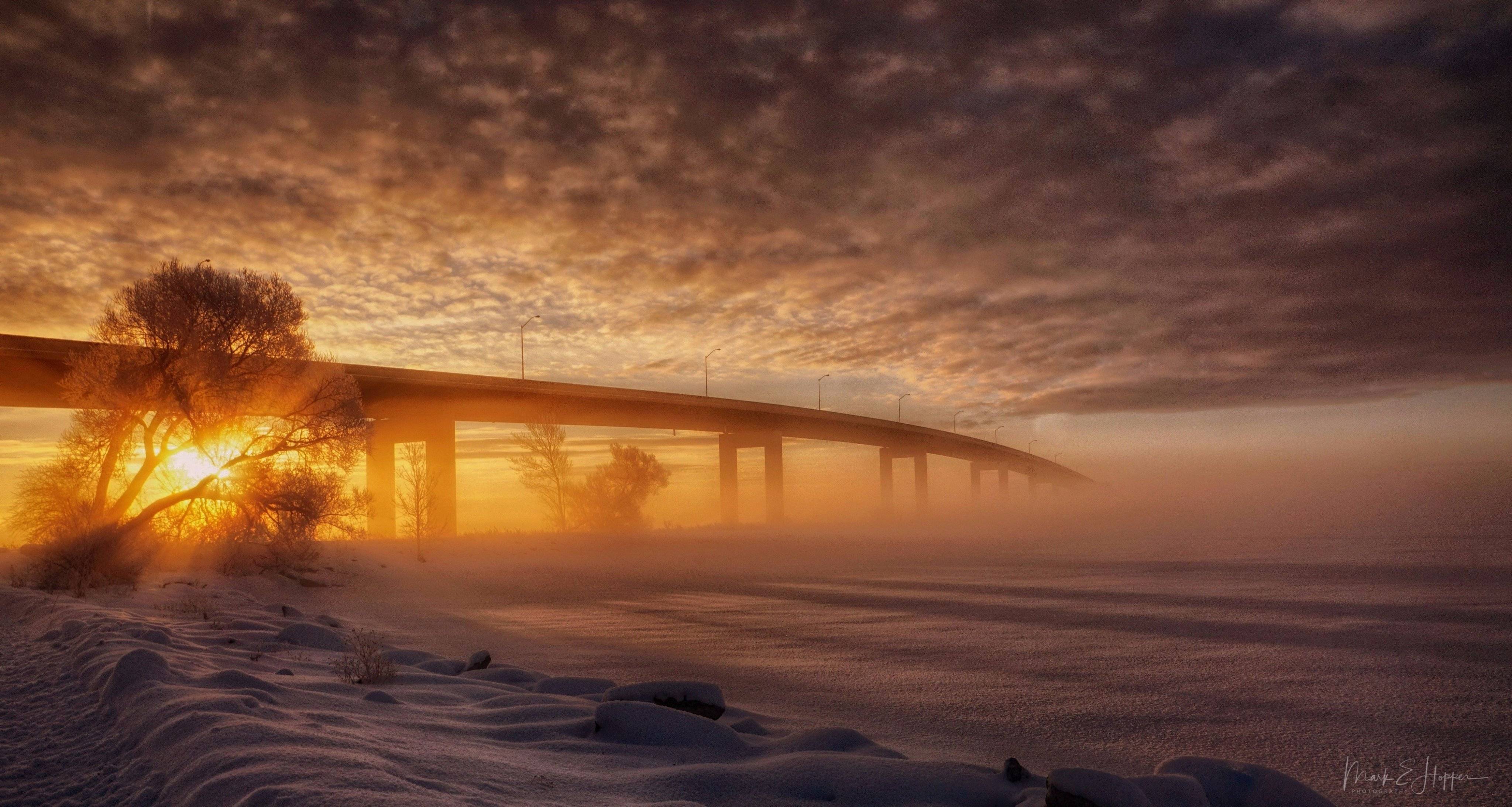 1st Place Winter happens...cross that bridge when we get to it, Ontario by Mark Hopper @hoppermark