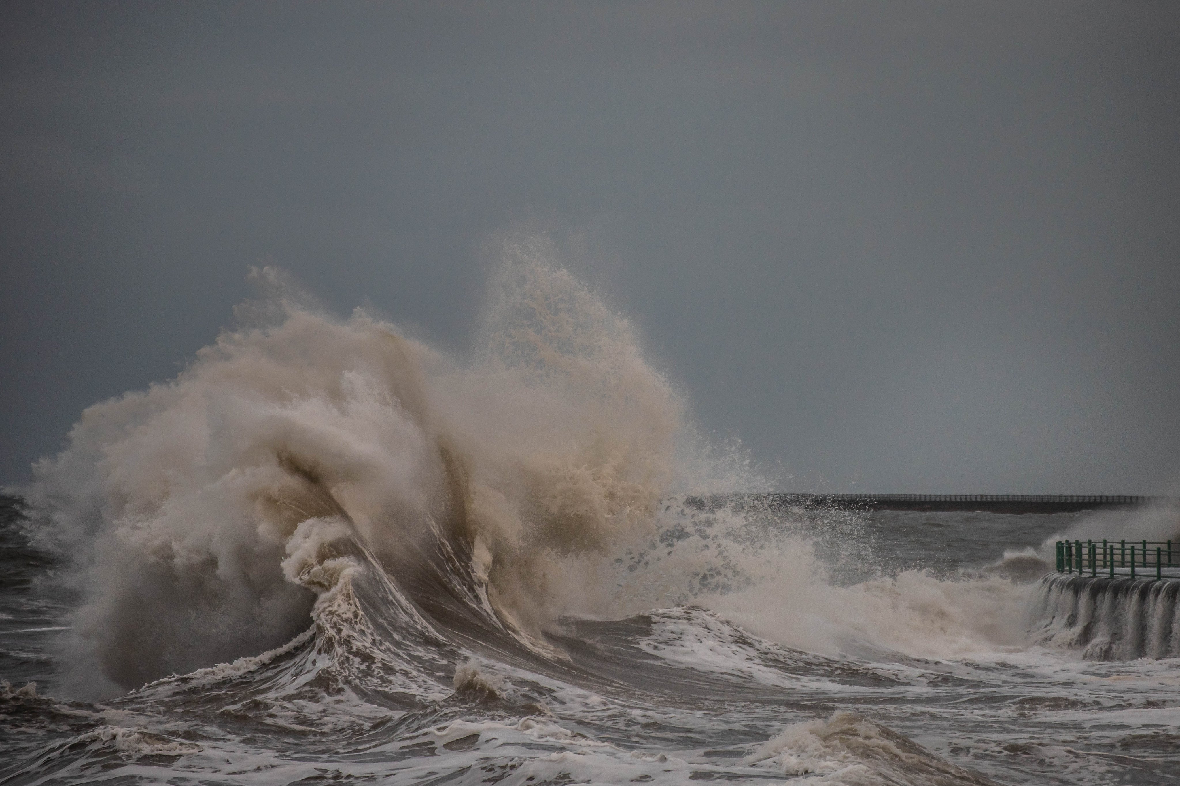 Wild waves before they hit the coastline by simon c woodley @simoncwoodley