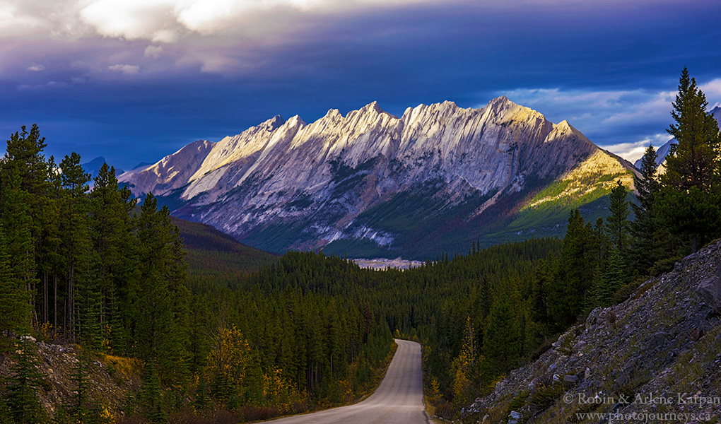 3rd Place Storm clouds over Jasper National Park, Alberta by Robin&Arlene Karpan @KarpanParkland