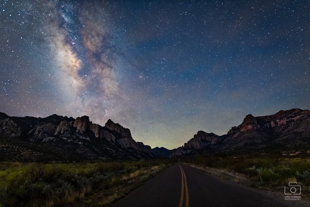 The Milky Way in eastern Arizona by Lynsey Schroeder Photography @LSchroederPhoto