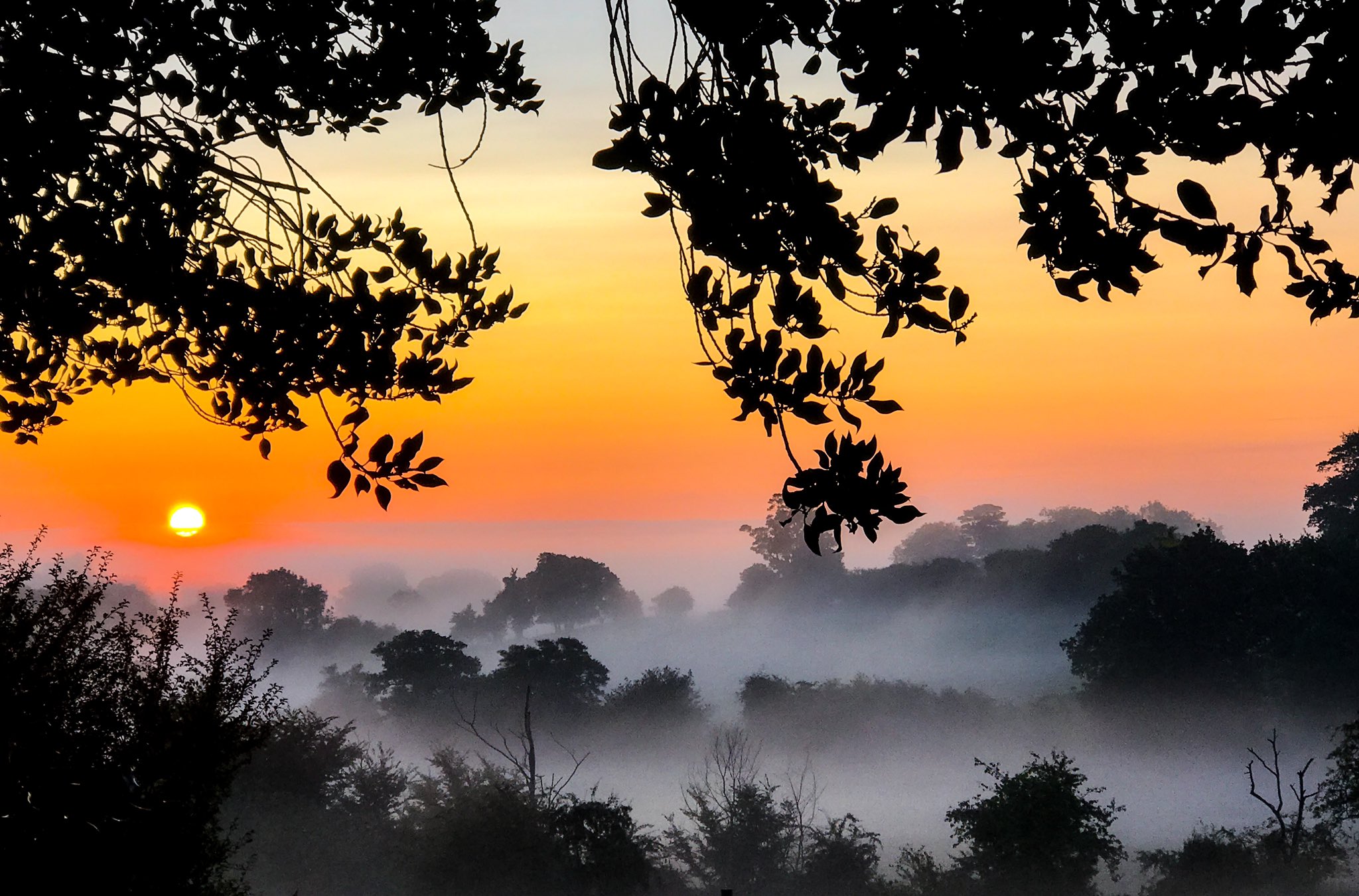 2nd Place Sunrise over Norfolk by Dave Montgomery @GeordieCanary