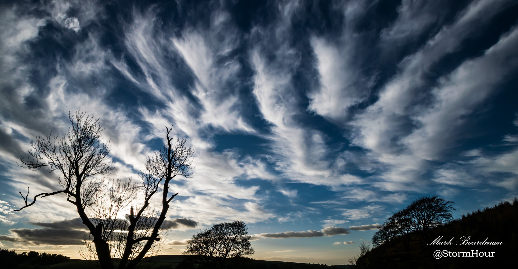 Bands of cirrus