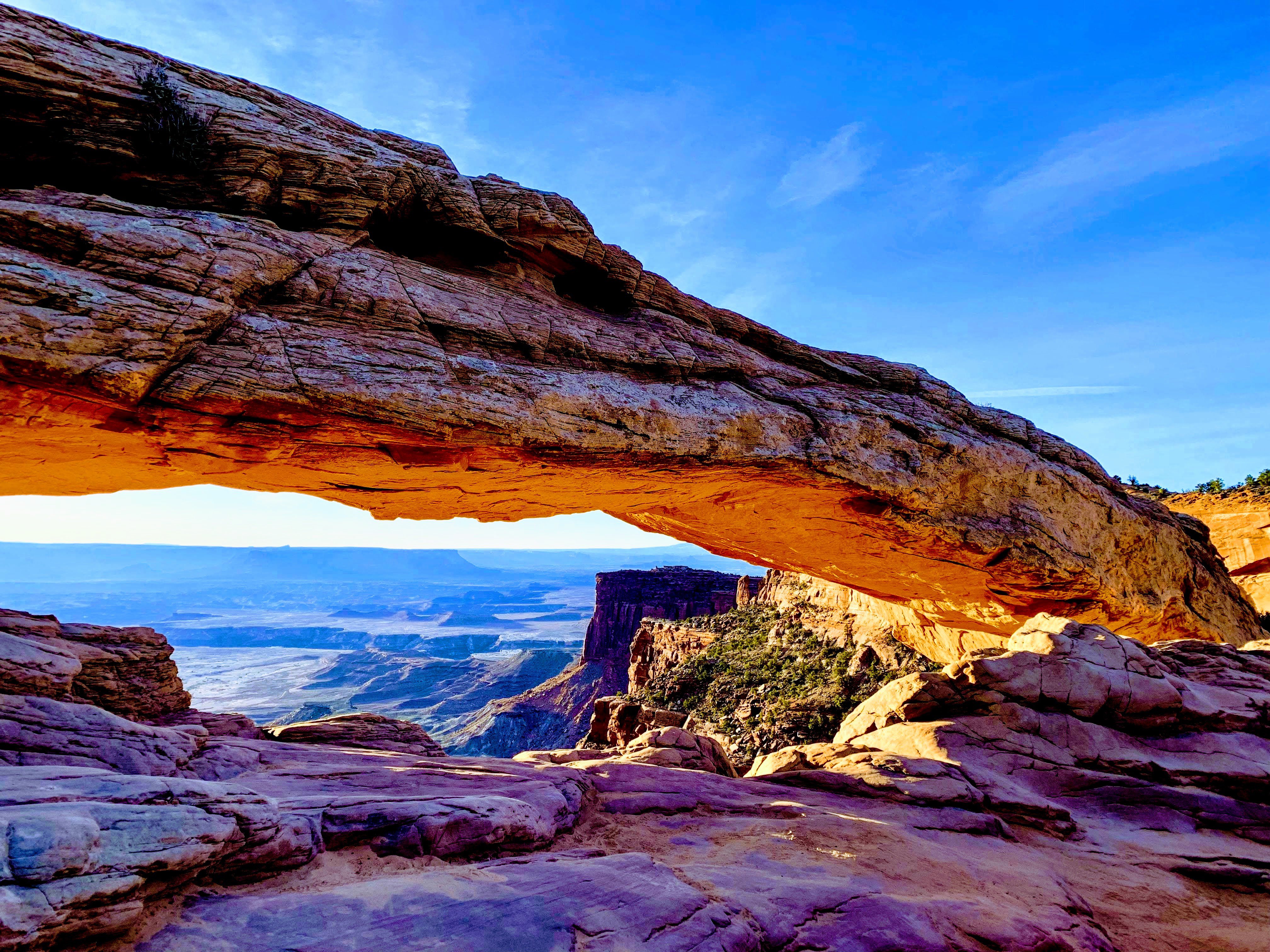 1st Place A petrified rainbow, Mesa Arch, Canyonlands Lyndall Lambert @LyndyMiami