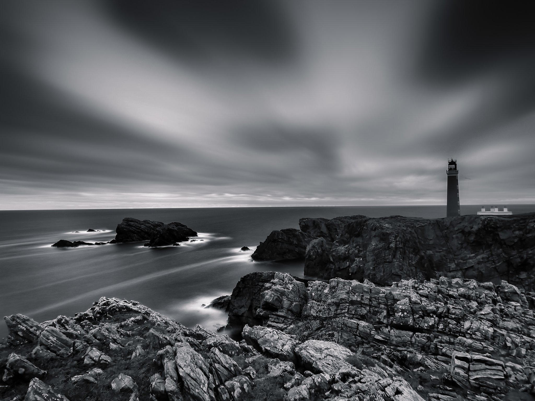 2nd Place Rubha Robhanais or Butt of Lewis Long Exposure by Impact Imagz @ImpactImagz