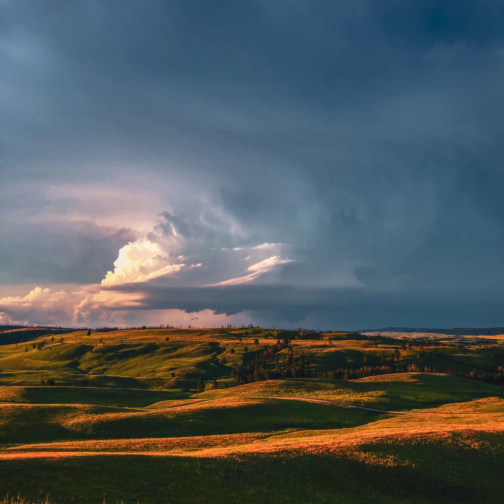2nd Place Supercell thunderstorm in Rapic City South Dakota by Asa Sadowsky @AsaSadowsky