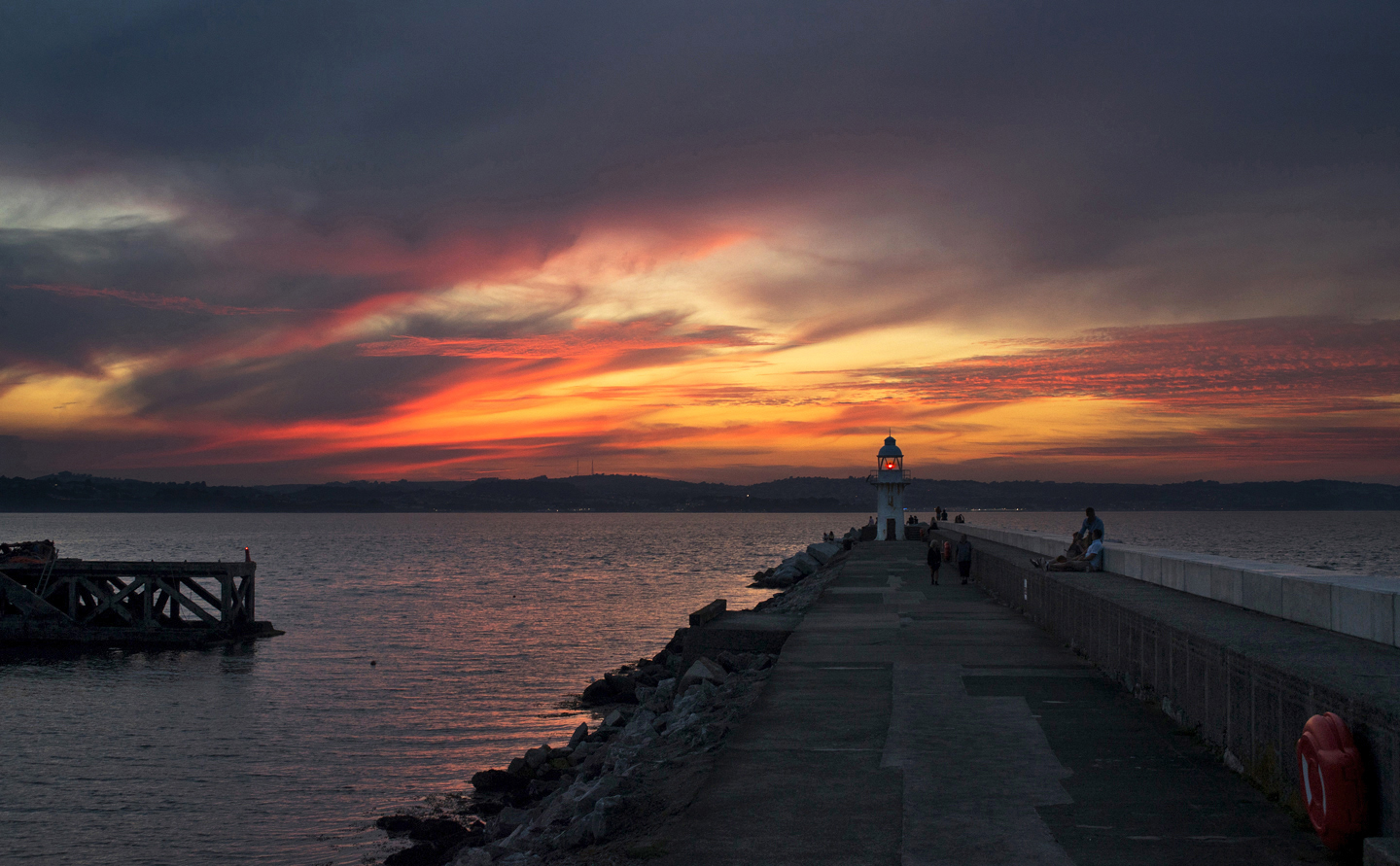 3rd Place Sunset at Brixham Breakwater in Devon by chelseasider @chelseasider