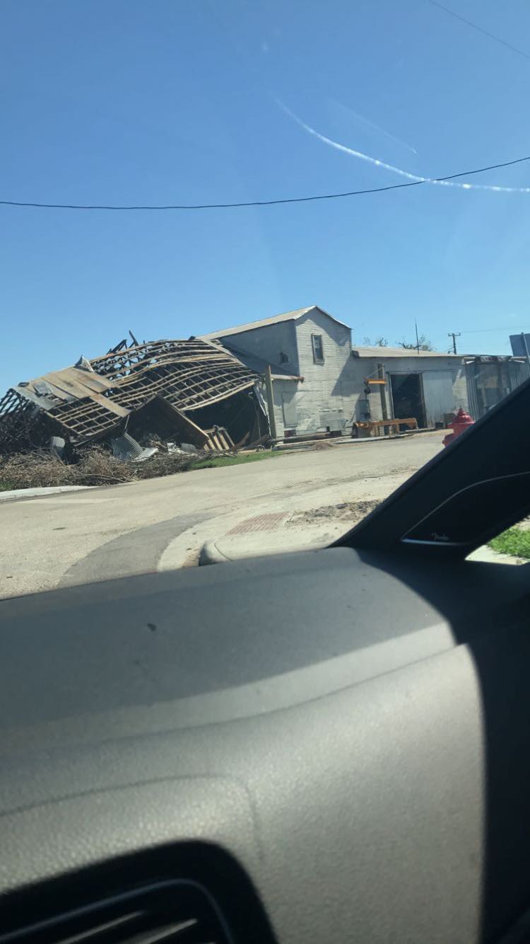 Pics of damages in Texas after Harvey as I drove through