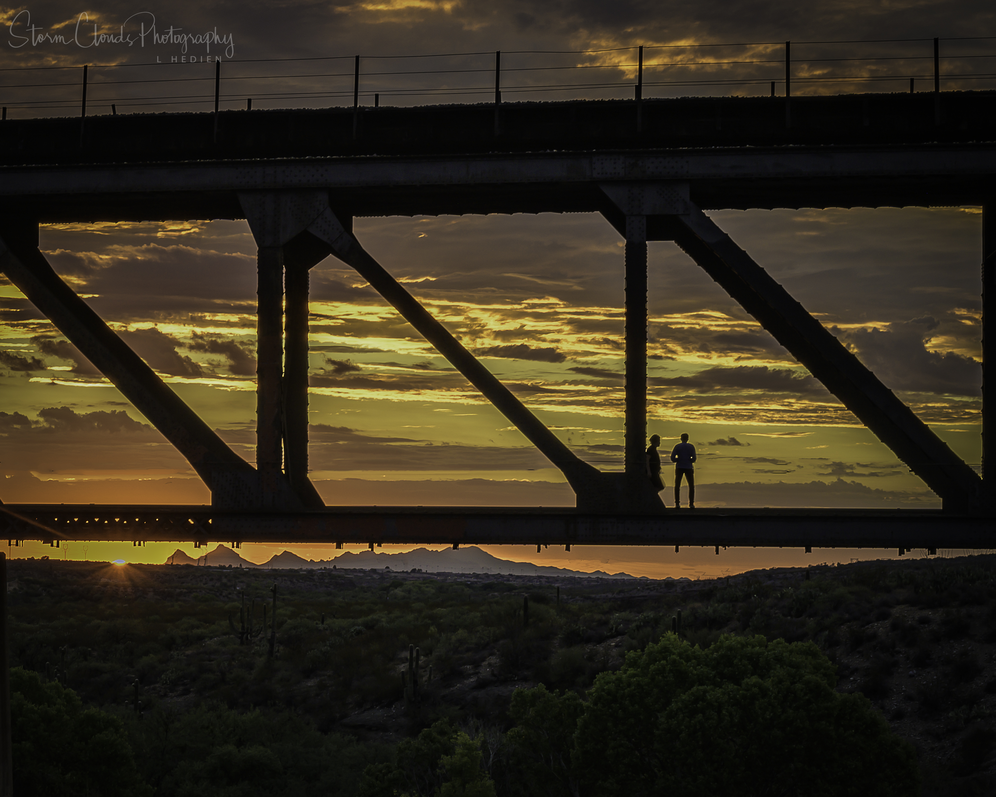 3rd Place Sunset in southern Arizona this summer by Laura Hedien @lhedien