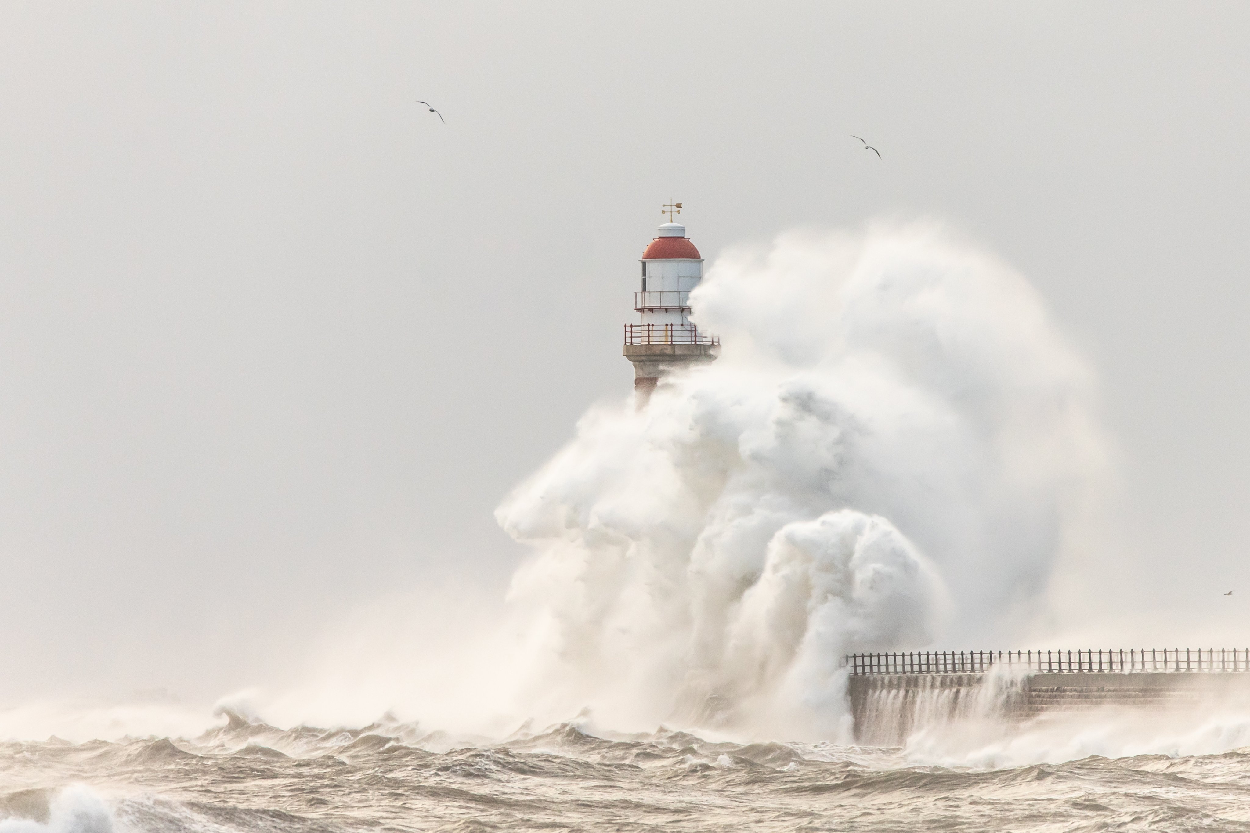 2nd Place Northerly winds at Roker in Sunderland UK simon c woodley @simoncwoodley