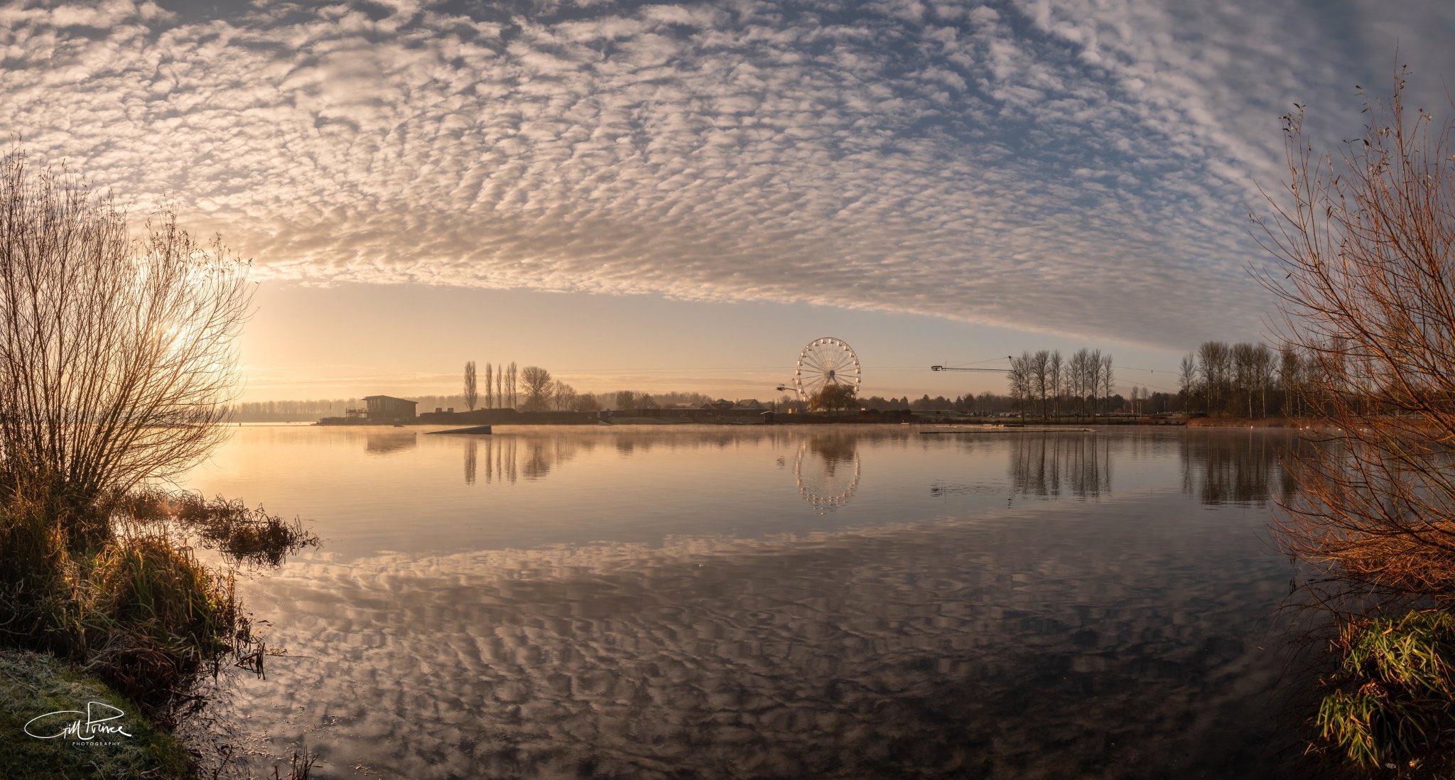 1st Place Sunrise over a perfectly still Willen Lake in Milton Keynes by Gill Prince @GillPrincePhoto