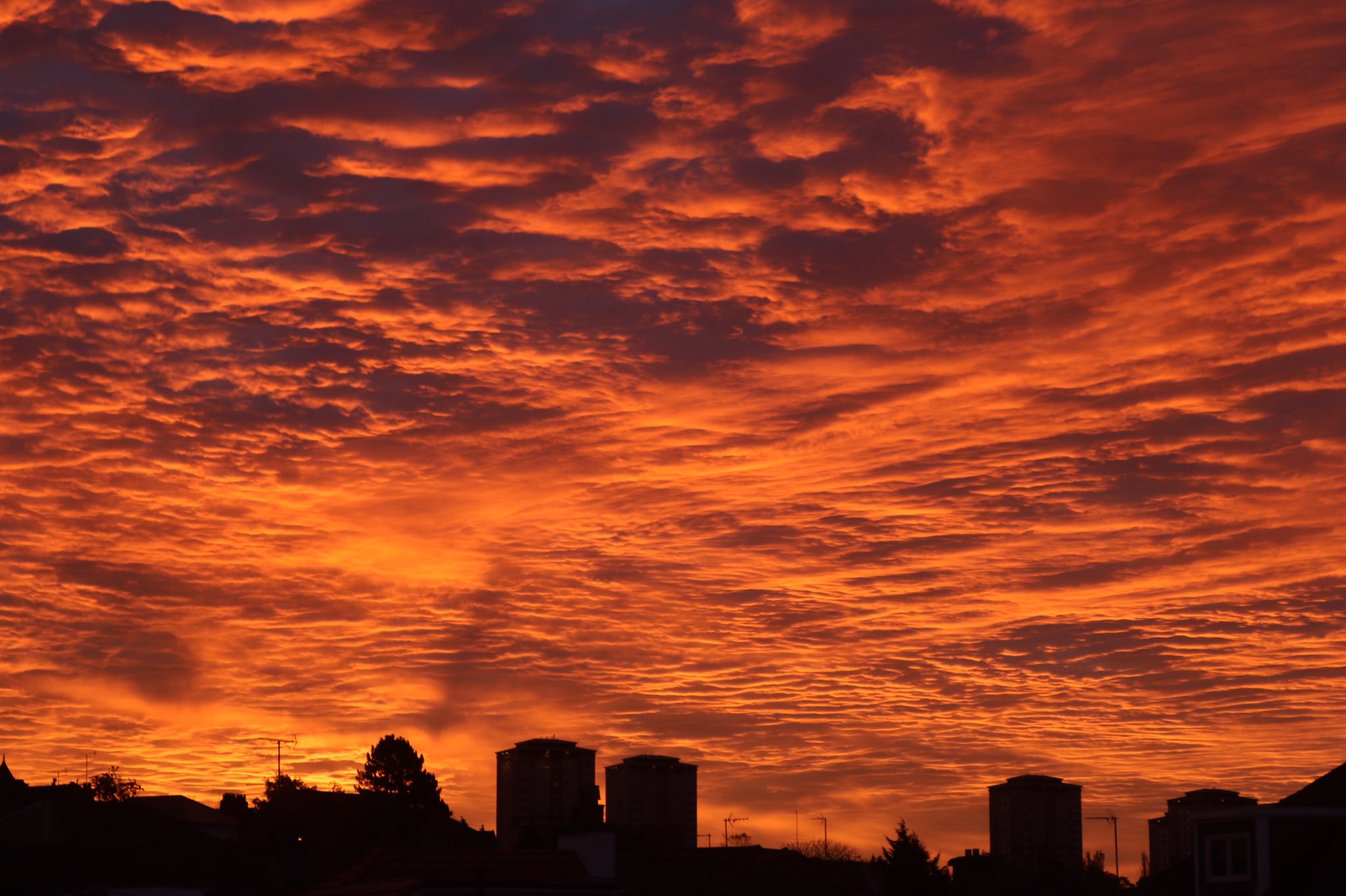 3rd Place Motherwell morning sky by john dyer @wildswimmer67