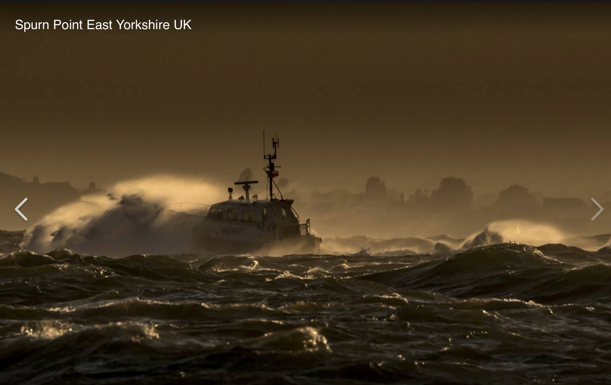 3rd Place Clouds and storms at Spurn point east yorkshire by Ralph David @ralphdavidphoto