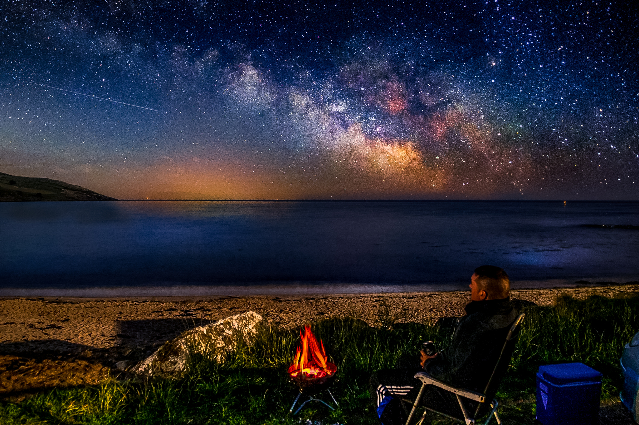 2nd Place Milky Way from the north coast of Ireland by Liam Hughes @LiamHughesBMZ
