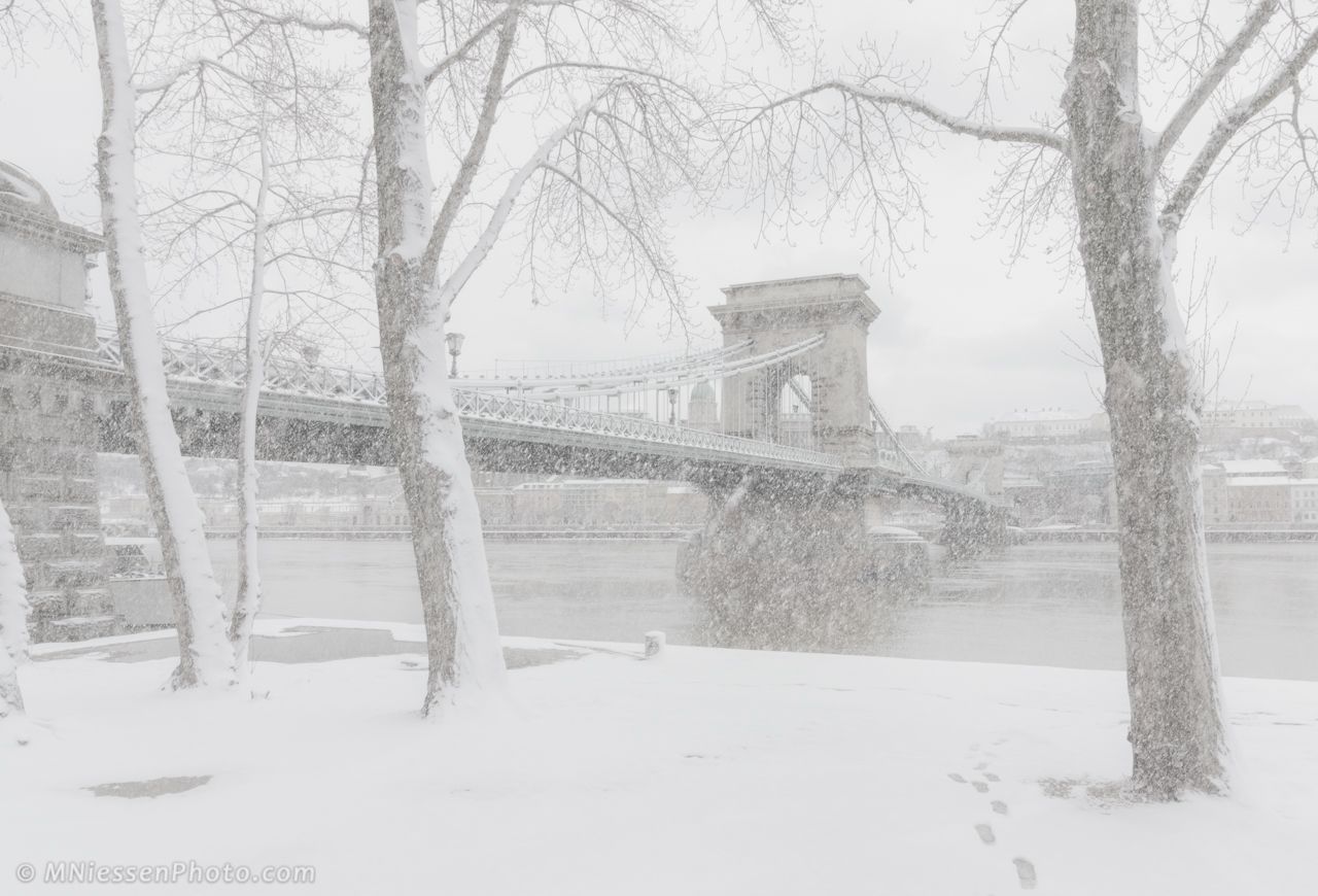 1st Budapest's Chain Bridge by Michael Niessen @MNiessenPhoto