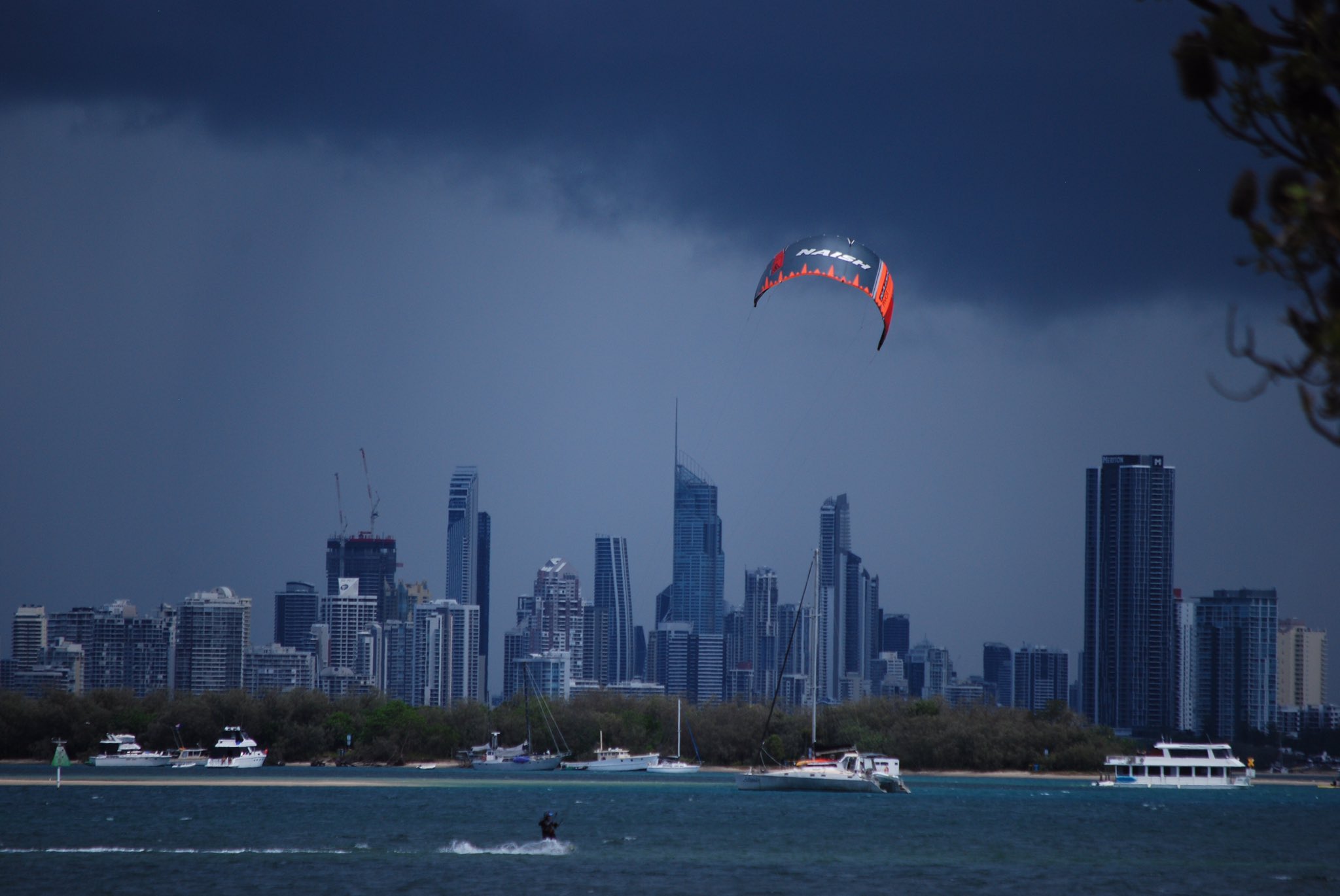 1st Place A stormy day on the Gold Coats of Queensland by Celina K @StellaBella67