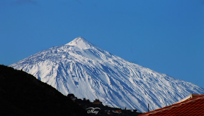 3rd Place Teide Volcano covered with snow in Tenerife, Canary Islands by May Naomi Photo @MayNaomiPhotog1