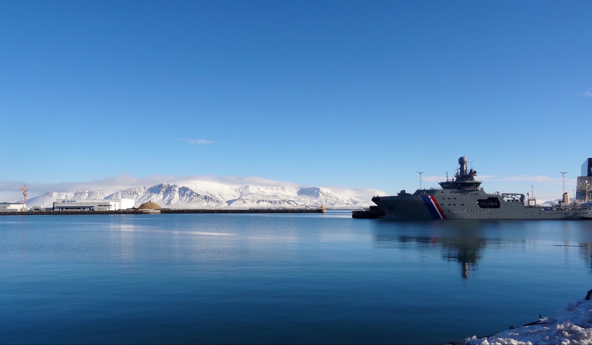 3rd Place A beautiful day to set sail in Reykjavik, Iceland