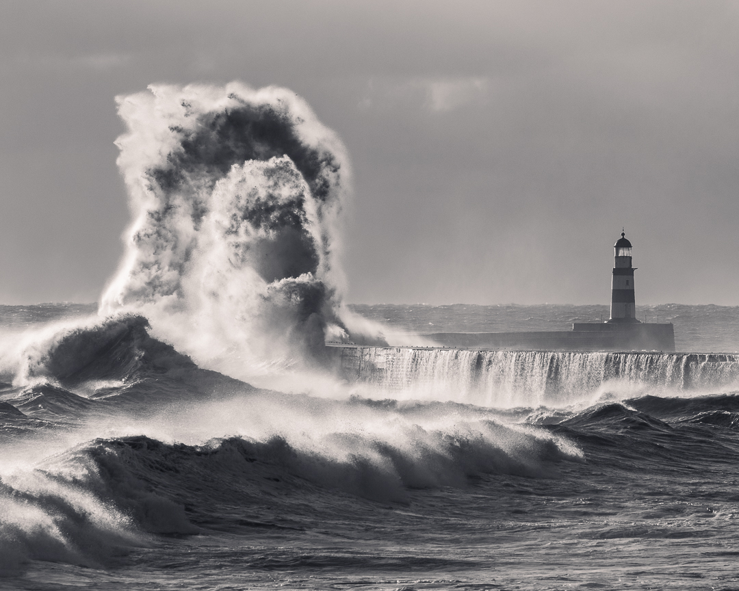 1st Place Jaws - Giant waves at Seaham in County Durham by Malcbawn photos @malcbawn