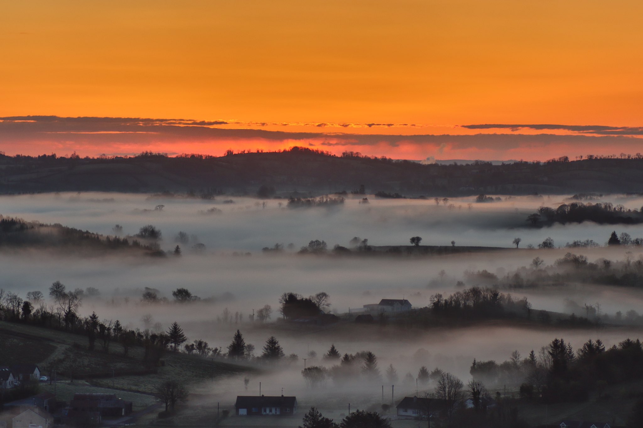 1st Place The Misty valley at sunrise in Boho Fermanagh by Tom Gilroy photography @tomgilroy33
