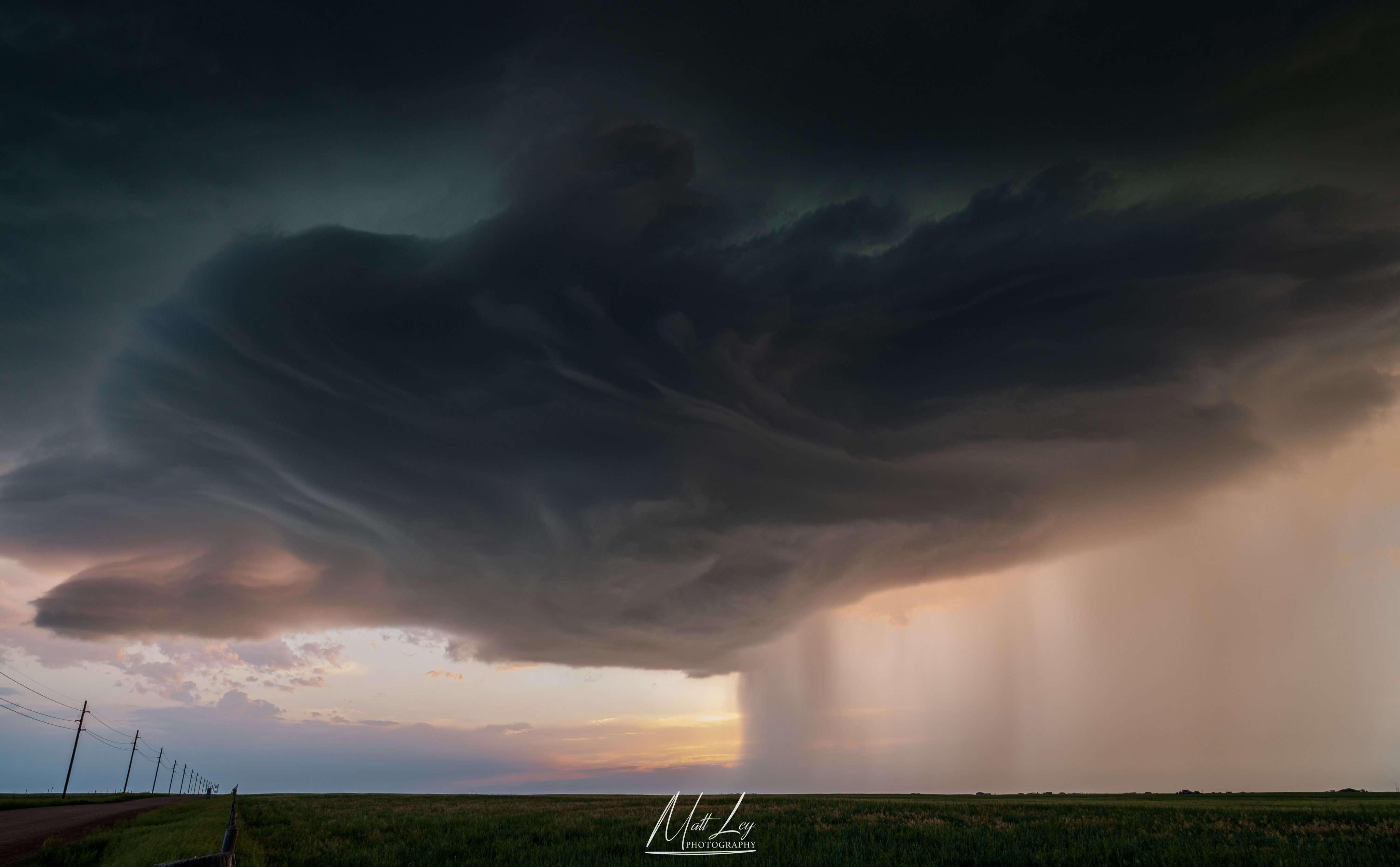 3rd Place Degrading mesocyclone over SE Wyoming Matt L. @Matt_wyo